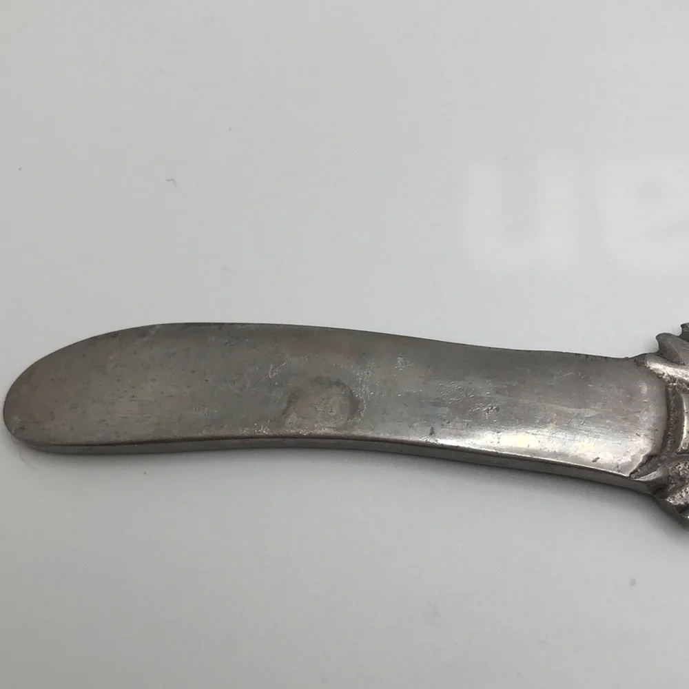 Cheese Spreader/Butter Knife with Frog Handle